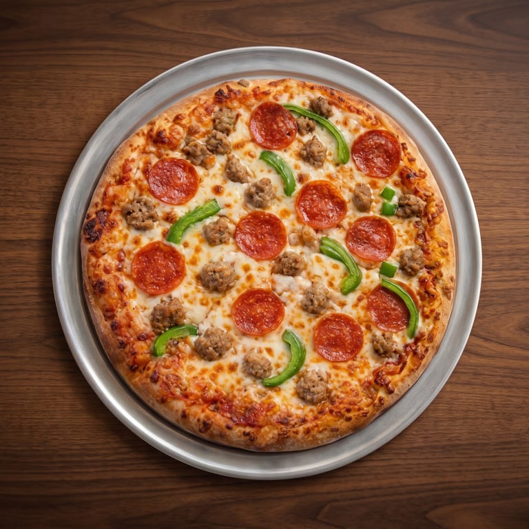 Savor our cheese pizza