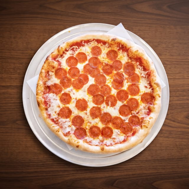 Cheese Pizza with One Topping.