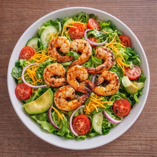Grilled Shrimp Salad