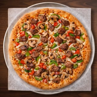 Steak Kabob Pizza