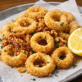 Fried Calamari Dinner