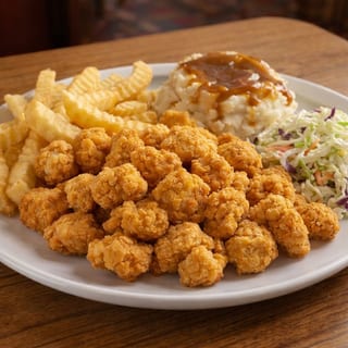 Popcorn Chicken Dinner