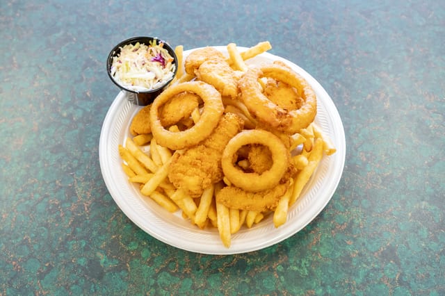 Chicken Fingers Dinner.