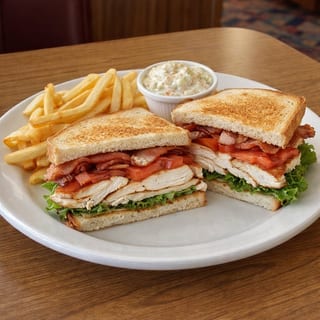 Chicken Breast Club Sandwich
