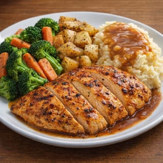 Marinated Chicken Dinner