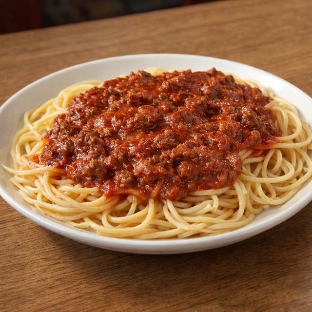 Kid's Spaghetti with Sauce.