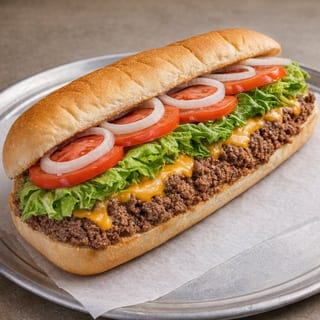 Hamburger Sub
