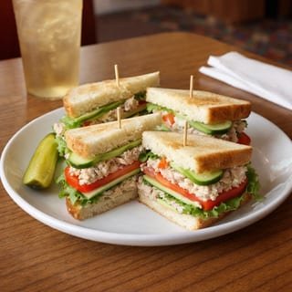Tuna Club Sandwich