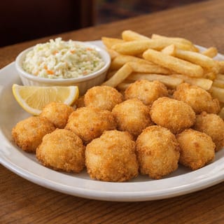 Fried Scallops Dinner