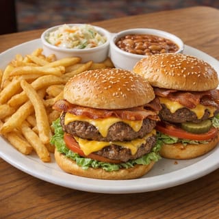 Cheeseburger Dinner